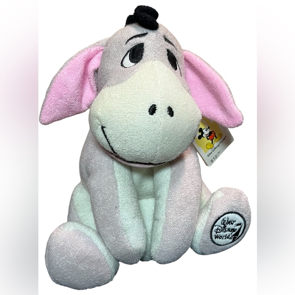 Disney Eeyore Plush with Pink Ears